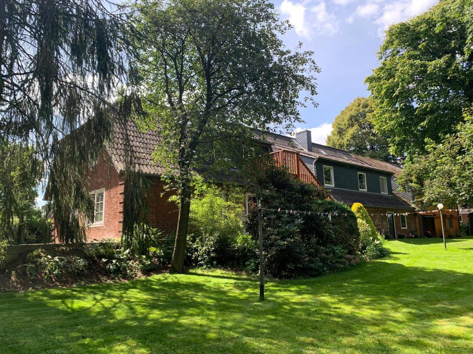 Ferienwohnung Auf Einem Resthof Zentral Gelegen Mit Viel Natur Und Tieren Rendswuhren Exteriör bild